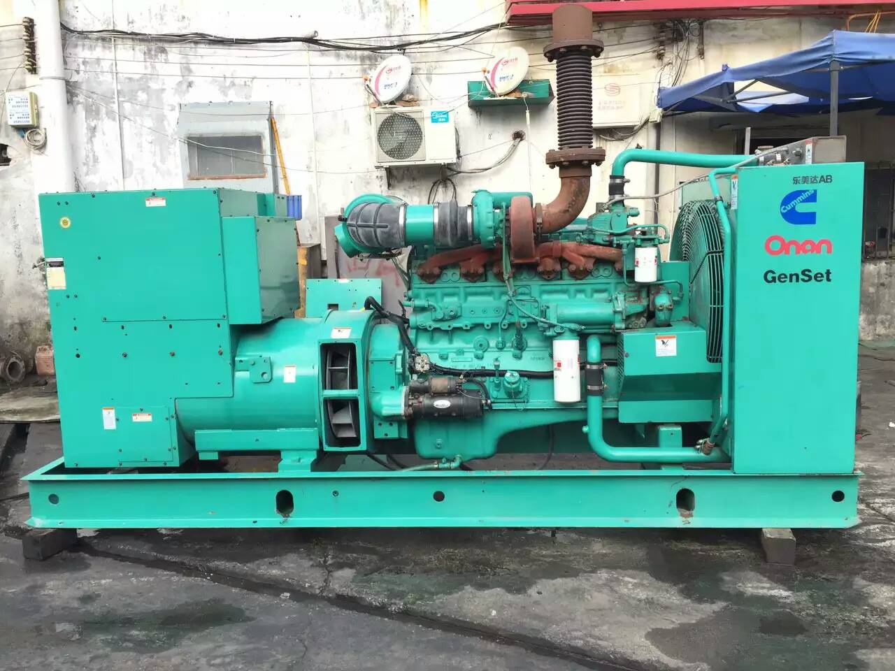 七星租赁发电机-柴油发电机不正常冒烟的原因